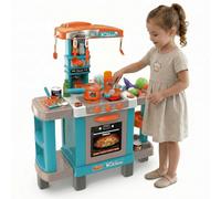 The Magic Toy Shop Kids Play Kitchen Set Role Play Toy With Lights Sounds Accessories Appliances