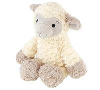 The Magic Toy Shop Plush Sheep Teddy 26cm / 10" - Soft Cuddly Lamb Stuffed Animal, Squeezable Fur, Cute Face - Great for Girls & Boys, Kids Nursery Toys