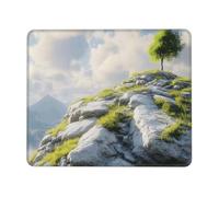 The Magic Tree Rising in the Mountains Mouse Pad - Non-Slip Rubber Base Extended Gaming Desk Mat, Full-Area Print Personalized Keyboard Mat for PC Laptop Office Home