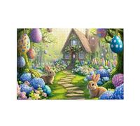 The Magical Easter Path 1000 Piece Jigsaw Puzzles For Adults Wooden Puzzles For Adults Gifts Home Decor