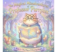 The Magical Misadventures of Professor Purrplex : Book 1 The Map of Missing Magic: A Magical Adventure Mystery for Kids • Funny Cat Hero • Sparkly Quest Story for Early Readers