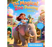 The Magical Zoo Painting: A Bilingual Story Children Will Love (Millie and Momo's Painted Adventures)