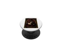 The Magician Black Cat Art Deco Murder Mystery PopSockets Adhesive PopGrip