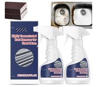 The Magician In The Toolbox, Powerful Rust Removal, Heavy-Duty Metal Rust Remover, Multipurpose Iron Powder Remover Spray, Rust Converter for Metal, Deep Penetration, Effectively Removing (2)