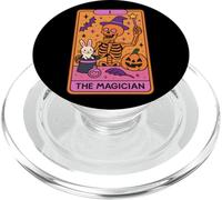 The Magician Skeleton Tarot Card Design PopSockets PopGrip for MagSafe