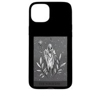 The Magician, Skeleton Tarot Card Occult Halloween Gothic Case for iPhone 15 Plus
