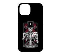 The Magician Tarot Card Gothic Skull Halloween Astrology Case for iPhone 14