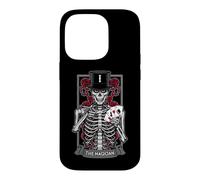 The Magician Tarot Card Gothic Skull Halloween Astrology Case for iPhone 14 Pro