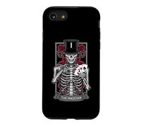 The Magician Tarot Card Gothic Skull Halloween Astrology Case for iPhone SE (2020) / 7/8