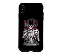 The Magician Tarot Card Gothic Skull Halloween Astrology Case for iPhone XS Max