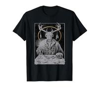 The Magician Tarot Card T-Shirt, Men, Black, Medium
