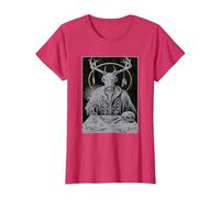 The Magician Tarot Card T-Shirt, Women, Red Heather, X-Large