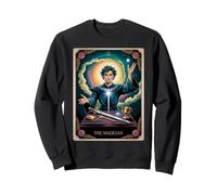 The Magician Tarot Card - Vintage Design Manifestation Power Sweatshirt