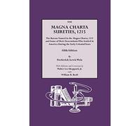 The Magna Charta Sureties, 1215