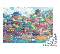 The Magnificent Castle Castle Educational And Educational Games Suitable for Teenagers with Unique Style 1000pcs (75x50cm)