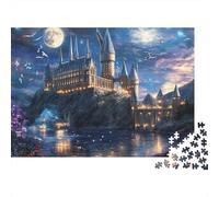 The Magnificent Castle Castle Educational Game Suitable for Children Aged 10 And Above And Adults Interesting And Challenging 1000pcs (75x50cm)