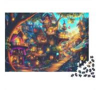 The Magnificent Castle Castle Educational Games Challenging Puzzle Games Gift Ideas for Women And Men 300pcs (40x28cm)