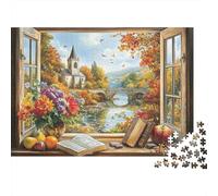 The Magnificent Castle Castle Educational Games for Boys And Girls Educational Puzzle Games Suitable for Family Entertainment Very Interesting 1000pcs (75x50cm)