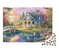 The Magnificent Castle Castle Educational Puzzle Game for Teenagers And Adults Cool And Fun Super Challenging 500pcs (52x38cm)