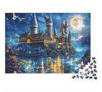 The Magnificent Castle Castle Educational Puzzle Game for Teenagers And Adults Cool And Fun Super Challenging 500pcs (52x38cm)
