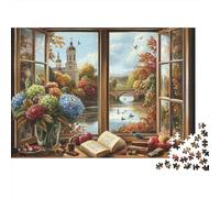 The Magnificent Castle Castle Educational Puzzle Game Suitable for Home Decoration Relatively Difficult 1000pcs (75x50cm)