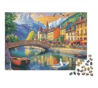 The Magnificent Castle Castle Educational Puzzle Game Suitable for Teenagers Suitable for Family Entertainment High Difficulty 300pcs (40x28cm)