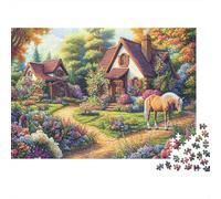 The Magnificent Castle Castle Extremely Difficult, Very Hard to Complete Jigsaw Puzzle Suitable for Adults 300pcs (40x28cm)