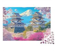 The Magnificent Castle Castle Extremely Difficult, Very Hard to Complete Jigsaw Puzzle Suitable for Adults 500pcs (52x38cm)