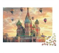 The Magnificent Castle Castle Fun Educational Game Suitable for All The Family High Difficulty But Not Boring 300pcs (40x28cm)
