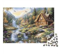 The Magnificent Castle Castle Fun Educational Game Suitable for All The Family High Difficulty But Not Boring 300pcs (40x28cm)