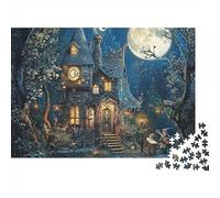 The Magnificent Castle Castle Large Scale Puzzles Suitable for Adults, Children And Teenagers with High Difficulty And Unique Shapes 1000pcs (75x50cm)