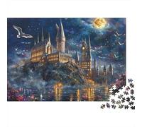The Magnificent Castle Castle Large Scale Puzzles Suitable for Adults, Children And Teenagers with High Difficulty And Unique Shapes 500pcs (52x38cm)