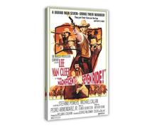 The Magnificent Seven Movie Poster Canvas Poster Wall Art Decor Print Picture Paintings for Living Room Bedroom Decoration 20x30inch(50x75cm)