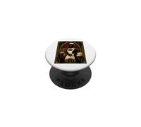 The Maid Black Cat Art Deco Murder Mystery PopSockets Adhesive PopGrip