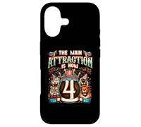 The-Main Attraction Is Now 4 Carnival 4th Circus Birthday Case for iPhone 17