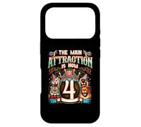 The-Main Attraction Is Now 4 Carnival 4th Circus Birthday Case for iPhone 17 Pro