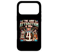 The-Main Attraction Is Now 4 Carnival 4th Circus Birthday Case for iPhone 17 Pro Max