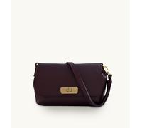 The Maisie Maxi Leather Bag Apatchy London Burgundy One Size