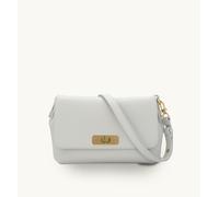The Maisie Maxi Leather Bag Apatchy London Pale Grey One Size