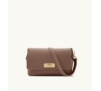The Maisie Midi Leather Bag Apatchy London Light Brown One Size