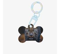 The Majestic African Leopard Personalized Pet Tags-Quality Acrylic Dog Tags, Custom ID Tags for Pets, Stylish and Durable