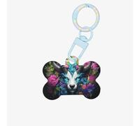 The Majestic Antelope Personalized Pet Tags-Quality Acrylic Dog Tags, Custom ID Tags for Pets, Stylish and Durable