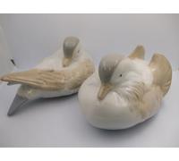 The Majestic Country Life Figurine Porcelain Ducks Ducklings Set Of 2 C2123 For Size See Description Page