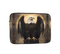 The Majestic Eagle Patterned Laptop Case - 13 inch Slim and Portable, Suitable for Office Travel and Commute