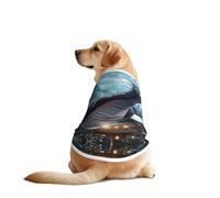 The Majestic Japanese Dragon Dog Shirt Vest Dog Clothes- Breathable Cooling for Big Dogs, Sun Protection Comfort Wear for Golden Retriever, Husky, Alaska Outdoor Activities 5X-Large