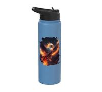 The Majestic Rise of the Epic Phoenix Stainless Steel Insulated Water Bottle