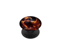 The majestic splendor of the resurrection phoenix PopSockets Adhesive PopGrip