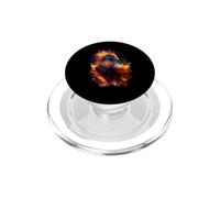 The majestic splendor of the resurrection phoenix PopSockets PopGrip for MagSafe
