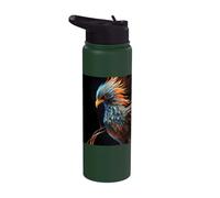 The Majestic Splendor of the Resurrection Phoenix Stainless Steel Insulated Water Bottle
