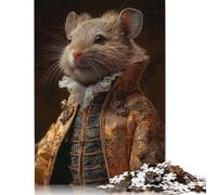 The Majestic Vole Puzzle for Adults 500 Pieces Puzzle Adult Jigsaw Puzzle Family Puzzle Game 500pcs (52x38cm)